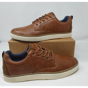 B-52 by Bullboxer Men’s Brown Casual Lace Up Sneakers Shoes Low Top Size 13